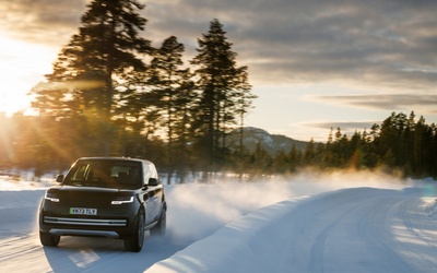 Range Rover Electric: Hrtetests in Schnee und Sand