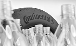 Continental bietet Pneus aus recycelten PET-Flaschen