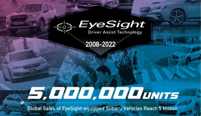 Subaru Eyesight-Assistenzsystem boomt