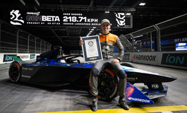Formel E und Hankook im Guiness Buch der Rekorde