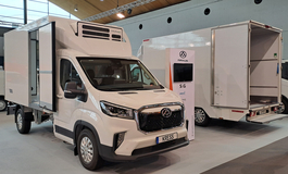 NUFAM-Premiere des Maxus EH300 als elektrischer 7,5-Tonner