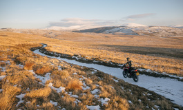 Motorrad in der Winterpause