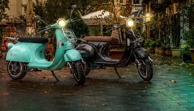 Mit dem Elektro-Roller sicher durch Herbst und Winter