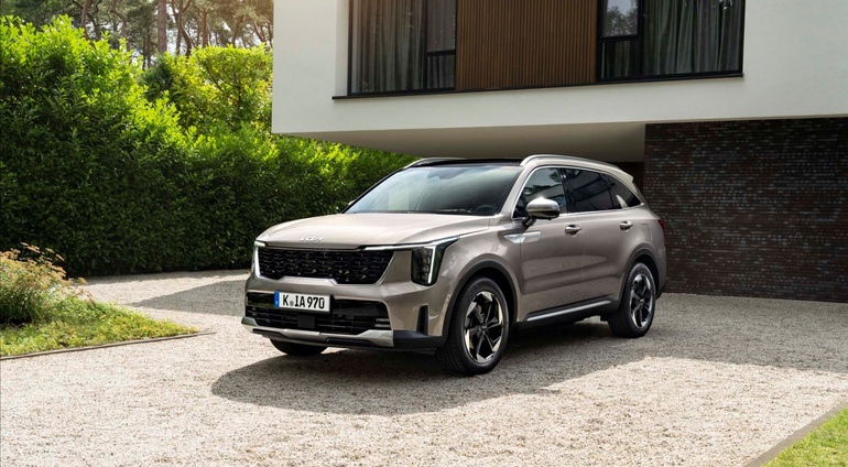 Kia Sorento 2024: Mit neuer Optik und Technologie-Upgrade