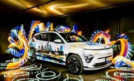 Hyundai Kona Elektro wird zum Kunstwerk