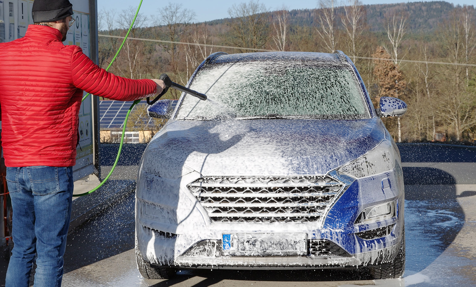 Tipps zum Autowaschen im Winter