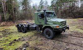 Mercedes-Benz Special Trucks präsentiert Lkw-Baureihe Zetros