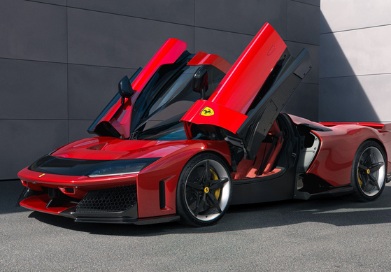 Michelin ist Erstausrüster für den Supersportler Ferrari F80